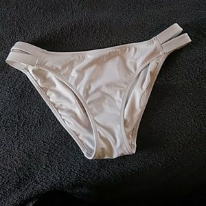 Victoria's Secret Swim bottoms White